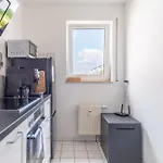 Arbeitsplatz, Balkon, Tiefgarage Naehe Neue Messe * 莱比锡